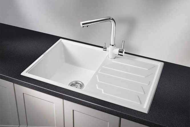 Мойка врезная с крылом GRANULA Granula 8002 79х50х20 см