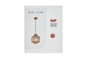Светильник подвесной HOFF Atria gold 8 кв.м., 25х30х25 см, E27