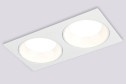 Светильник встраиваемый AMBRELLA LIGHT Techno Spot 1 м², 11.5x2.5x22 см, GX53