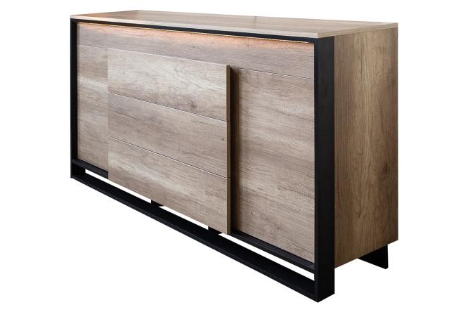 Изображение товара Комод с подсветкой Каньон 184,6х90х41,4 см стильная мебель для спален и гостиных