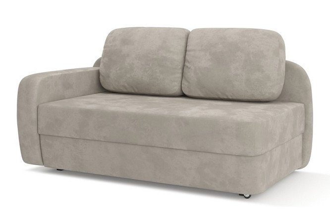 Изображение товара Кушетка Альта с левым подлокотником, механизм Еврокнижка, размеры 165х72х87 см