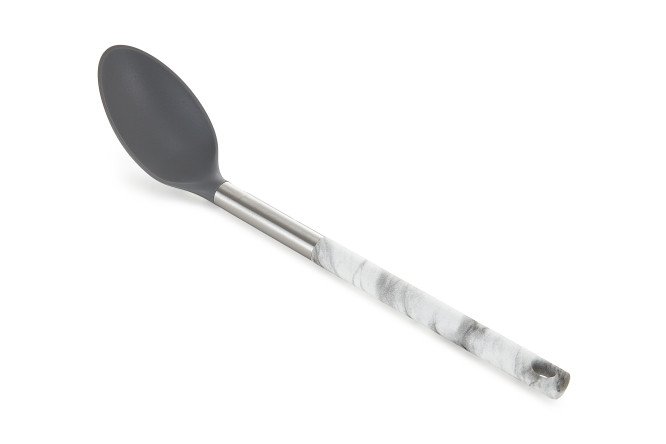 Изображение товара Ложка Marble Нейлон серого цвета с мраморным дизайном