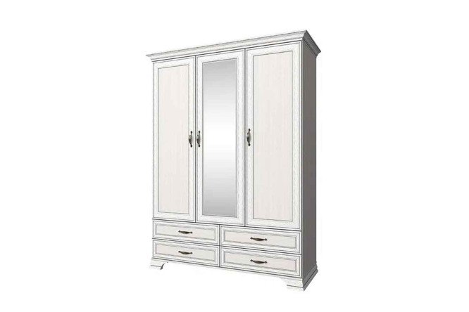 Изображение товара Стильный шкаф Tiffany с тремя дверями Надежная мебель для хранения