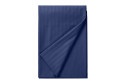 Простыня на резинке Stripe Premium Indigo Страйп-сатин 160х200 см
