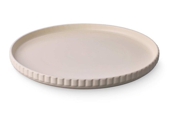 Изображение товара Обеденная керамическая тарелка EVIO Selin 25,4х25,4 см для СВЧ и посудомойки