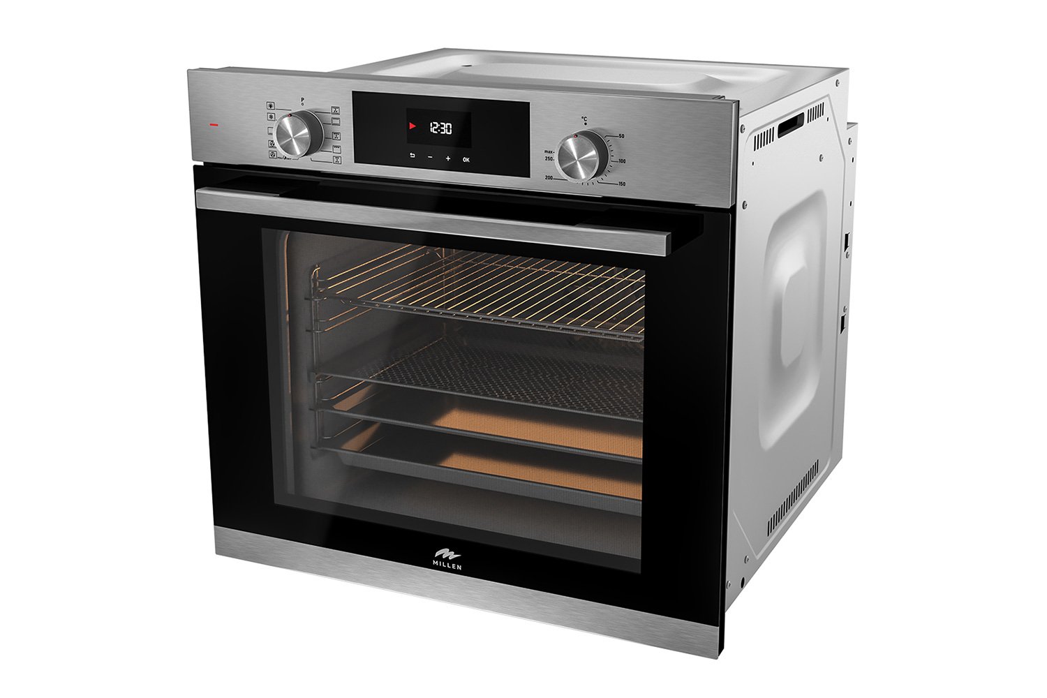 Электрический духовой шкаф MILLEN Meo 6004 IX 59.5х59.5х53 см