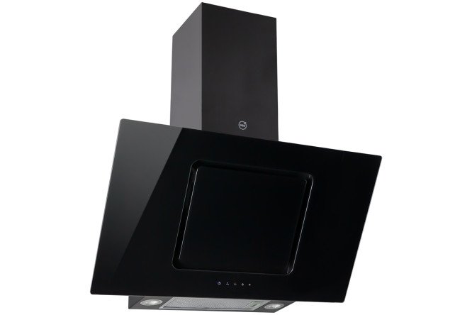 Изображение товара Вытяжка MBS Camellia 190 glass black 90x97x41.7 см с рециркуляцией