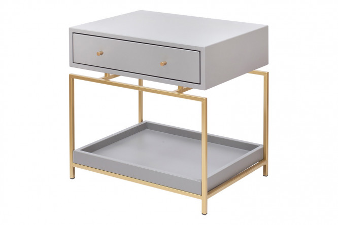 Изображение товара Прикроватная тумба Karin из МДФ 60х61х45 см стильная и практичная