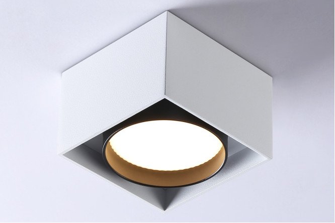 Светильник накладной AMBRELLA LIGHT Techno Spot 9.5x6.2x9.5 см, GX53