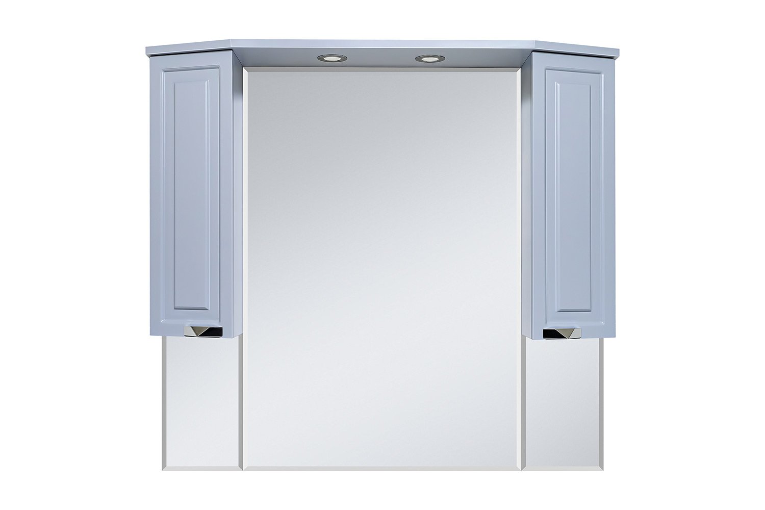Зеркало-шкаф Терра 110 П-Тер02110-0501 с LED-подсветкой 110х100х21 см, Универсальный