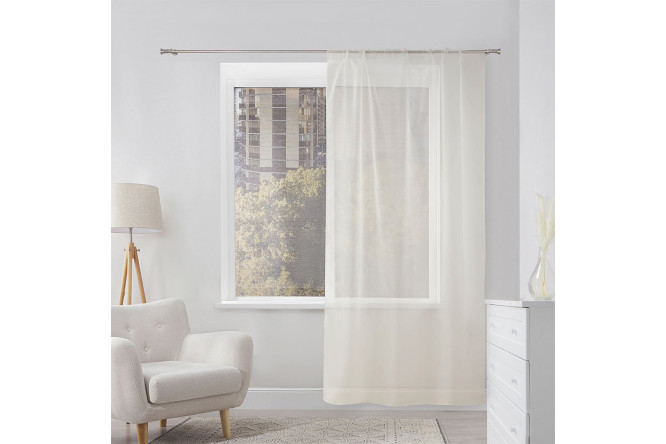 Изображение товара Тюль HOFF Emma 145х260 см, 1 шт., цвет экрю Изображение товара Тюль HOFF Emma 145х260 см, 1 шт., цвет экрю