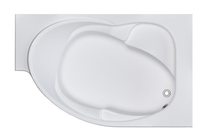 Изображение товара Ванна пристенная Marka One Ergonomika R, правый, белый 176x111 см