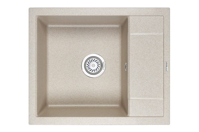Изображение товара Врезная мойка с крылом GRANULA 6002 60х50х20 см из кварца