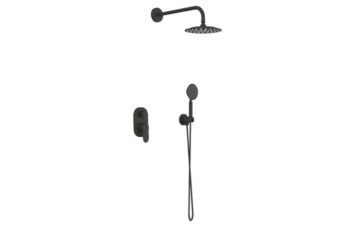 Изображение товара Душевая система MELODIA DELLA VITA Diletto Tondo MSC00110bk