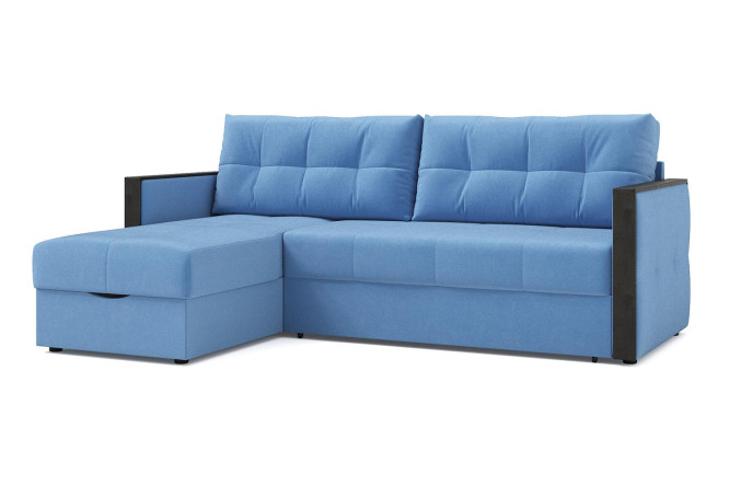 Изображение товара Угловой диван-кровать Никас с механизмом Дельфин, размеры 222х93х84 см