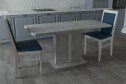Кухонный стол раздвижной Меркурий (Mercury) 110х75х68.6 см
