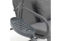 Диван-качели Марко цвет каркаса серый, тента серый