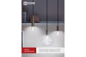 Лампа светодиодная IN HOME Vision care LED-ШАР-deco E27, 9W, Шар, 4000 К, Естественный