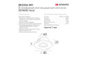 Светильник встраиваемый DENKIRS Vand 8.5x2.3x8.5 см, GU10