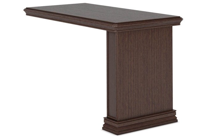 Изображение товара Брифинг-приставка Porto из ЛДСП МДФ и искусственной кожи 120х72х60 см