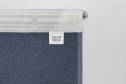 Штора ESTUDI BLANCO Hazel 180х300 см, 1 шт., цвет голубой