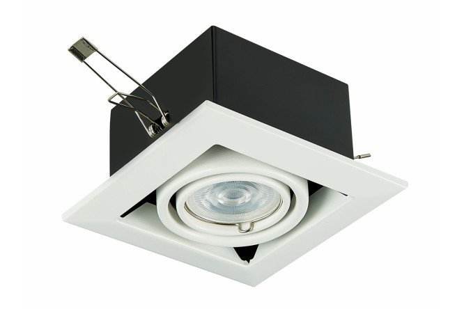 Светильник встраиваемый ST LUCE ST250 3 кв.м, 12.6x7x12.6 см, GU10