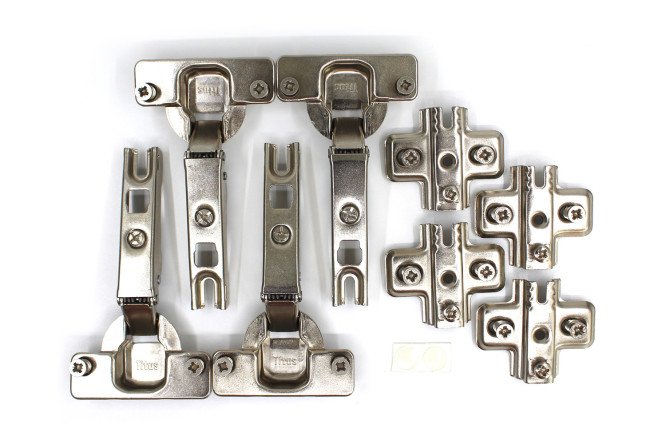 Изображение товара Комплект петель для шкафа Titus Оскар 90 градусов
