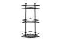 Полка угловая 3-ярусная BERKRAFT Practical ZC1117 27x69x27 см