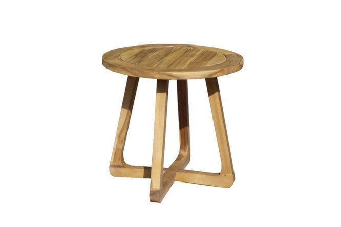 Изображение товара Кофейный стол Round 50 см из массива акации для гостиной