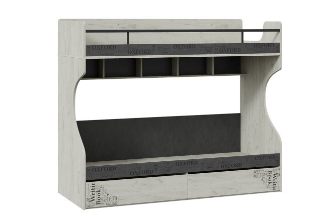 Изображение товара Кровать двухъярусная Оксфорд-2 80х200 см