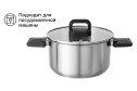 Набор посуды HOFF Compact со складными ручками 6 предм.