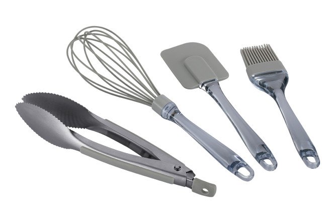 Изображение товара Набор кухонных принадлежностей REGENT Inox Silicone 4 предмета