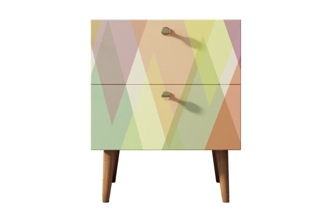 Изображение товара Тумба прикроватная с 2 ящиками Berber