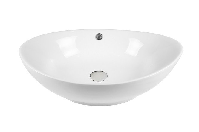Изображение товара Раковина накладная BOND Oval S55-590 Накладная, 59х19х38 см