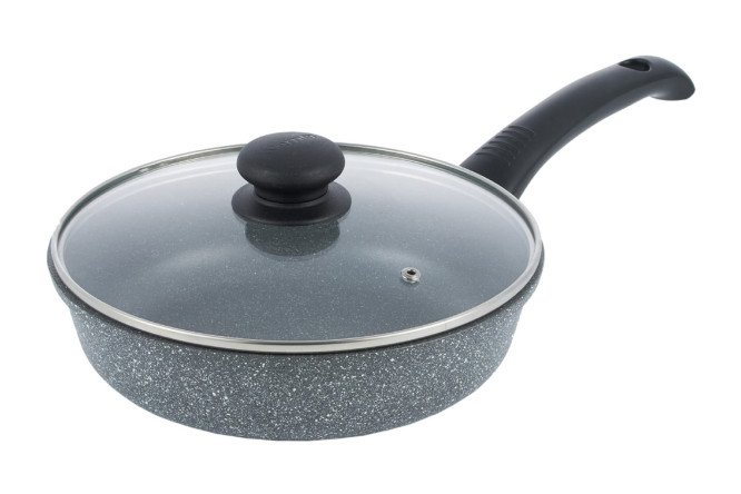 Изображение товара Сковорода Letizia 22 см с антипригарным покрытием и крышкой