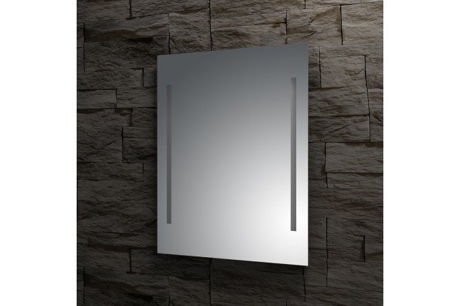 Зеркало настенное EVOFORM Ledline с 2-мя встроенными LED-светильниками, сенсор, BY 2315 60х75 см
