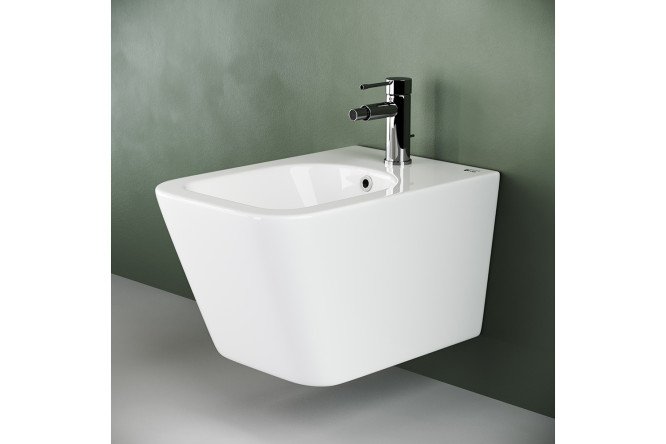 Биде подвесное CERAMICANOVA Metric CN3008 34.5х30.5х19.2 см