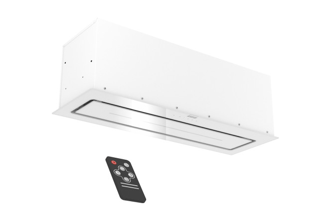 Изображение товара Полновстраиваемая плоская вытяжка FRANKE Luce 90 WH 305.0738.599 белая