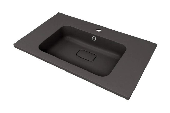 Изображение товара Раковина встраиваемая сверху Lagoon Quartz 297000016 Встраиваемая сверху, 80х14.2х48 см