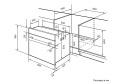 Электрический духовой шкаф LEX EDM 046 BBL, чёрный 59.5х59.5х53 см