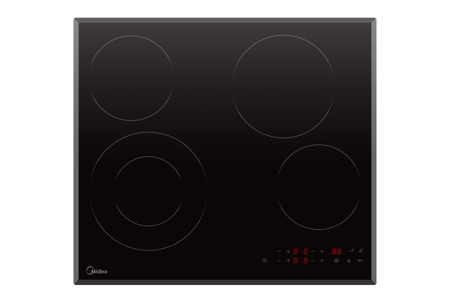 Электрическая панель MIDEA MCH 64407F 59 см