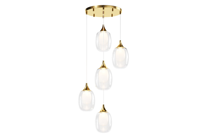Светильник подвесной MAYTONI Aura 14 кв.м., 35х45х35 см, E14