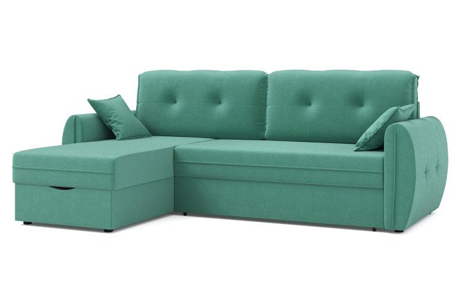 Изображение товара Угловой диван-кровать Рокки с механизмом дельфин 143х200 см