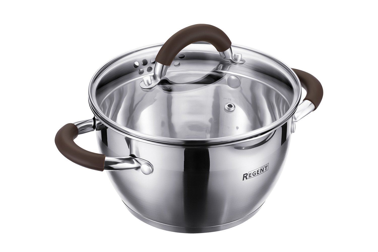 Кастрюля с крышкой REGENT Inox Truffle