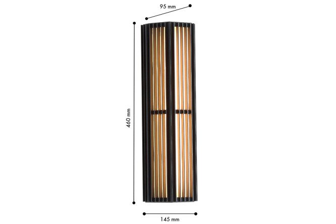 Светильник уличный FAVOURITE Trellis Планка, 20 Вт, LED