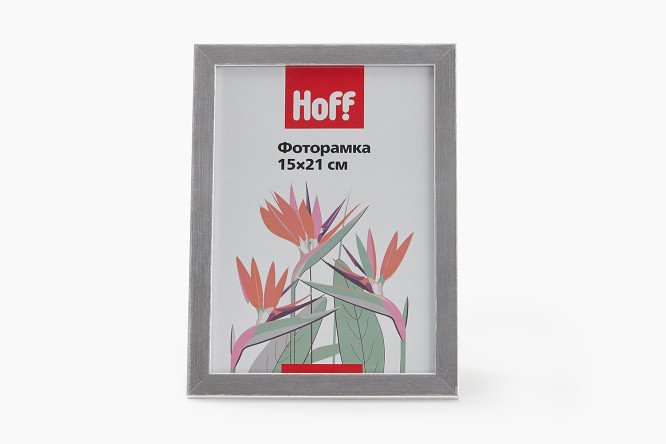 Изображение товара Фоторамка Hoff серебро 15х21 см из полистирола и ПЭТ
