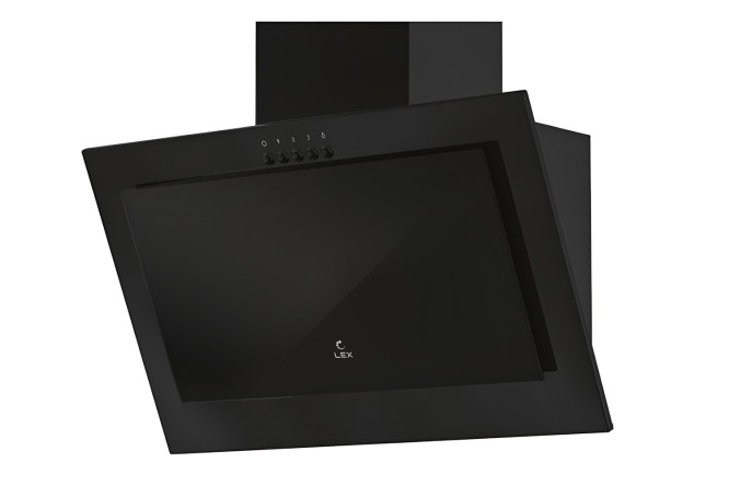 Изображение товара Вытяжка LEX Mio G 600 Black 60х32.7х23.4 см эффектный дизайн
