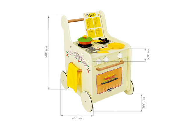 Игровая тележка-каталка кухня Grill Master