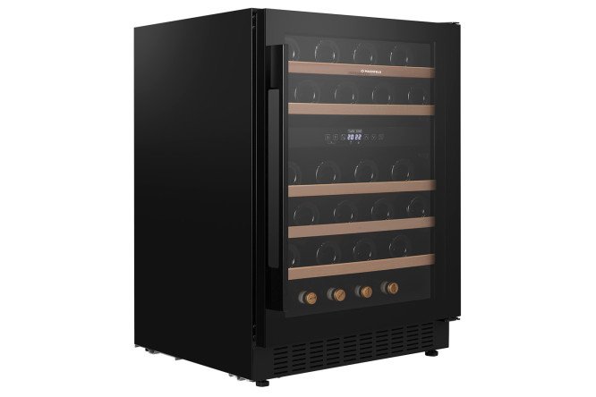 Винный шкаф MAUNFELD MBWC 135D46, чёрный цвет чёрный