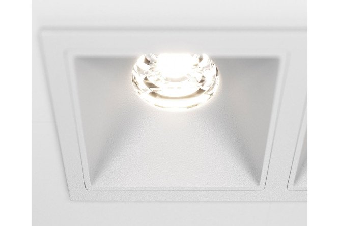 Светильник встраиваемый MAYTONI Downlight Alfa 12.6x5.2x6.5 см, LED
